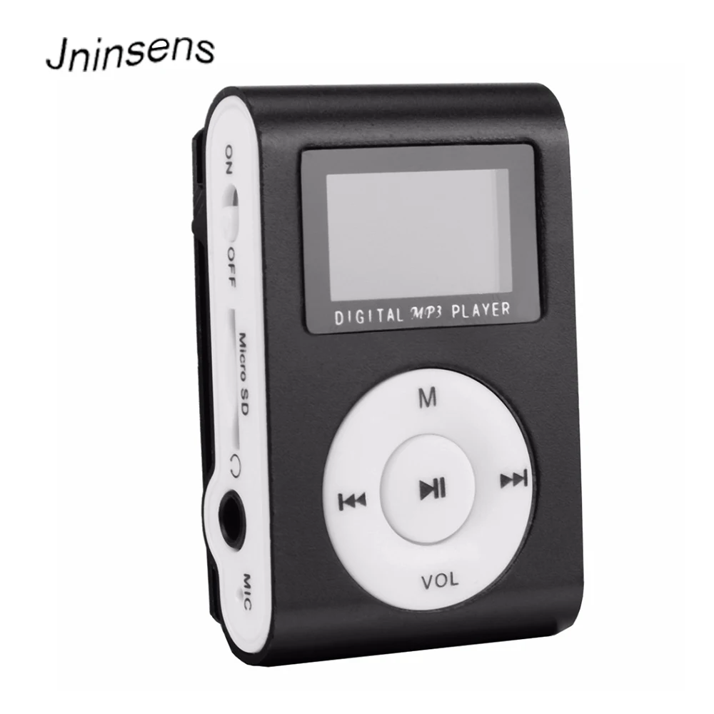 

Wholesale Superior Mini USB Metal Clip MP3 Player LCD Screen Support 32GB Micro SD TF Card Slot Digital mp3 music player