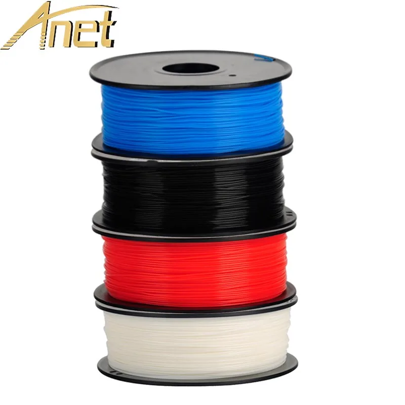 Дешевая нить для 3D-принтера Anet MakerBot/RepRap/UP/Mendel 3D принтера DIY PLA 1 75 мм кг расходные