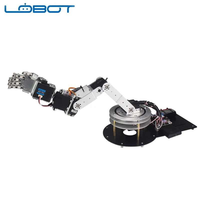 6DOF робот Arduino сервопривод Танцующая рука ручной комплект для человеческого