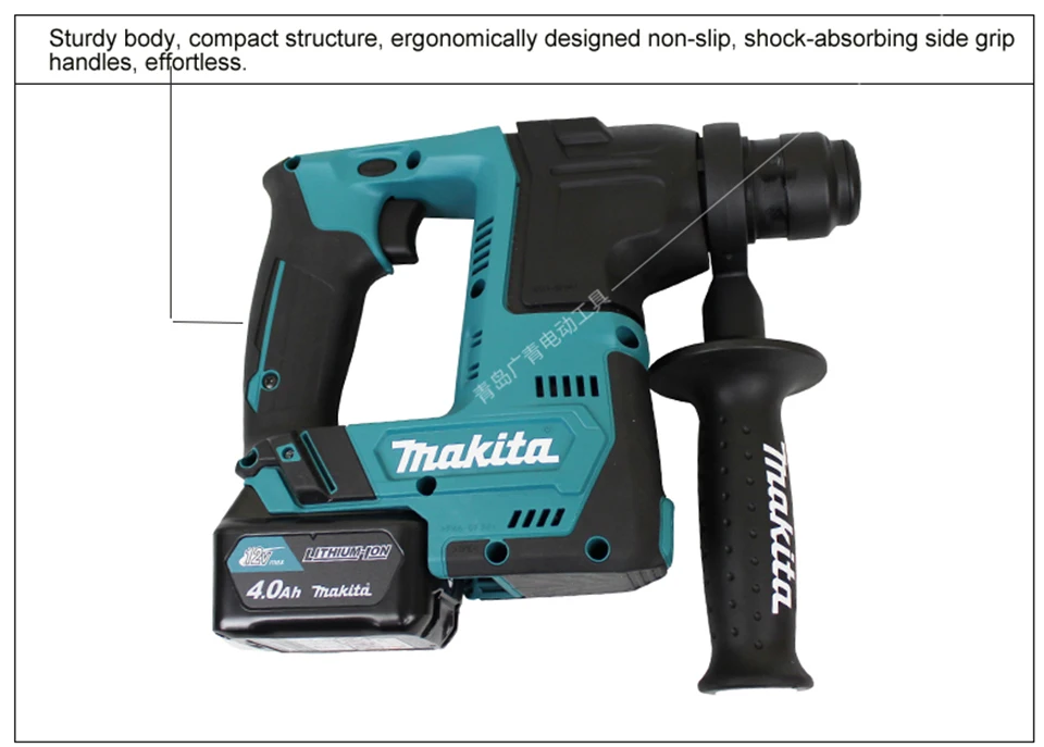Япония Makita HR140DZ 12V литиевая Батарея Перезаряжаемые 4900ipm 850 РПМ электрический молоток Ударная дрель HR140DSMJ Мультифункциональный дрель