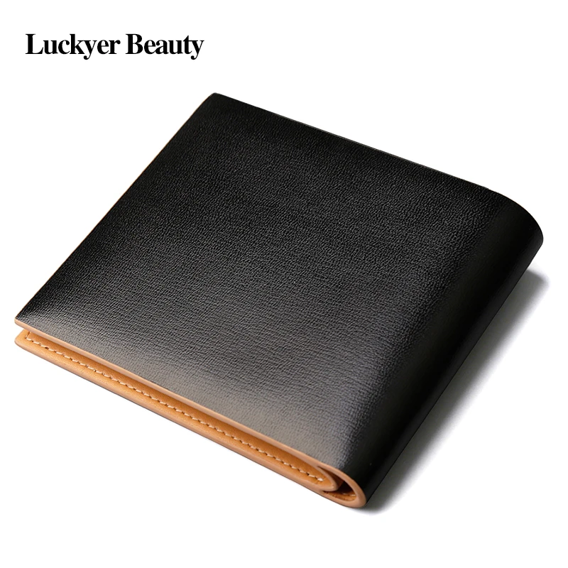 Luckyer Beauty новые дизайнерские Короткие Кошельки мужские Высокое качество
