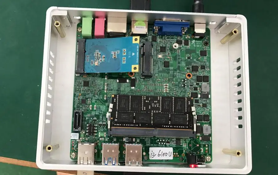 Безвентиляторный мини ПК i3 6100U настольный компьютер 5005U DDR3L Celeron N3150 с