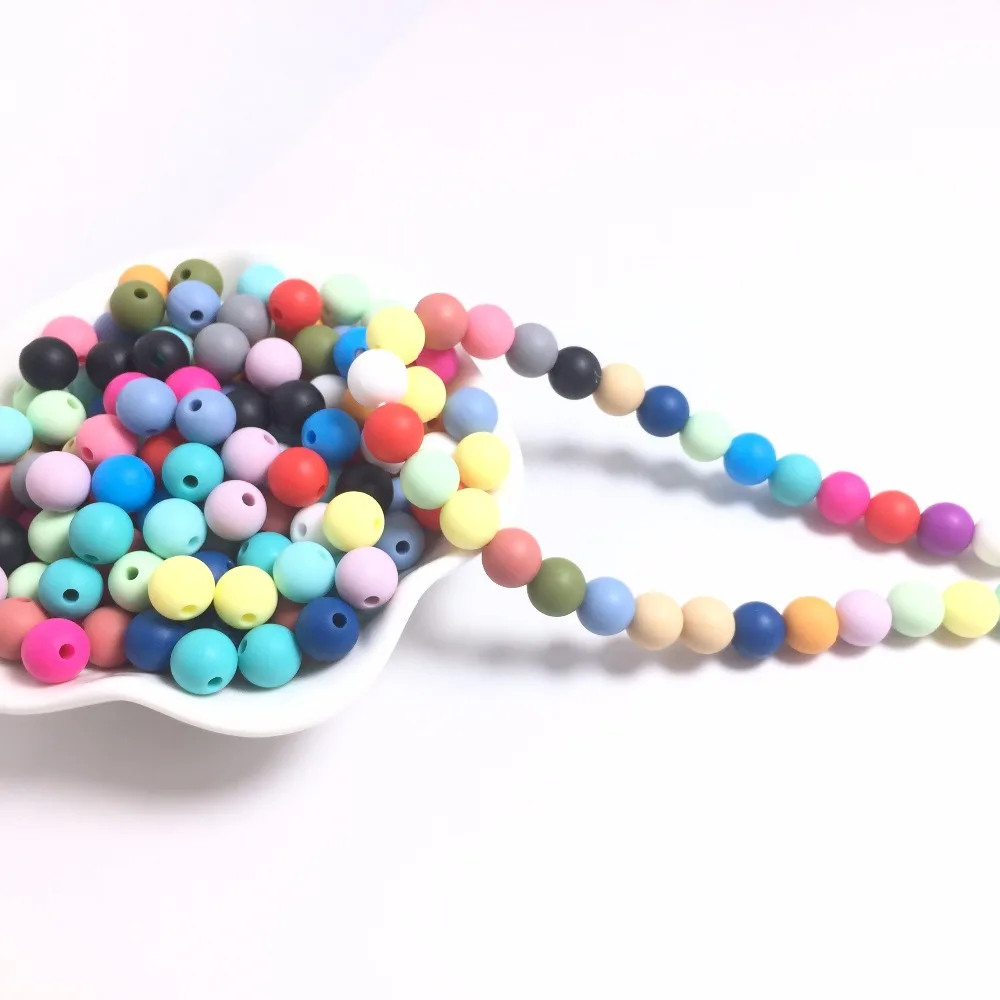 Детские аксессуары Прорезыватель для зубов зеленая серия 15 мм 100 шт. силиконовые