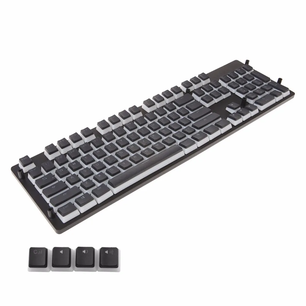 Новое поступление OEM MX переключатели колпачки для ключей с подсветкой PBT 104 ключа