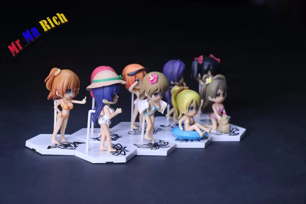 Аниме Love Live! Honoka Kousaka Kotori Minami Maki Nishikino Nico Yazawa ПВХ фигурка Коллекционная модель