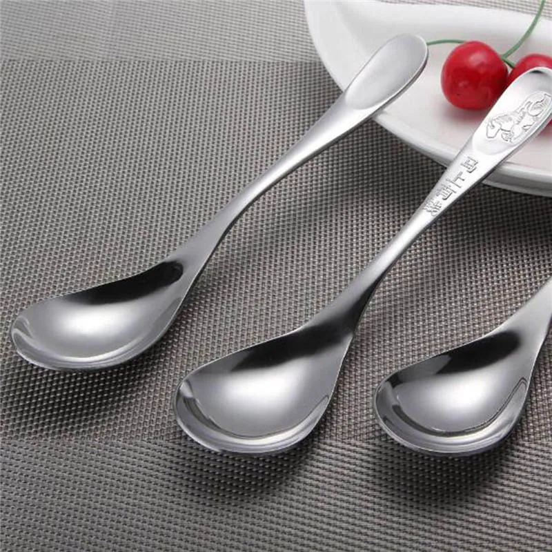 Новинка 12 шт. посуда из нержавеющей стали в китайском стиле с животным дизайном