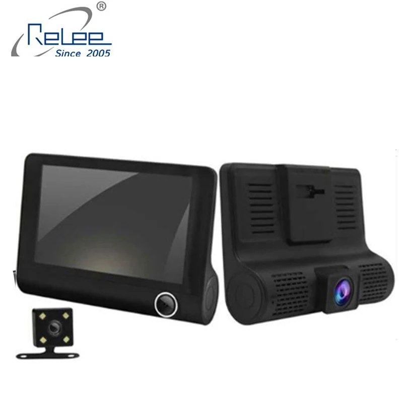 Dash камера 1080P DVR Автомобильная Full HD dvr 3 в 1 WDR g сенсор циклическая запись и