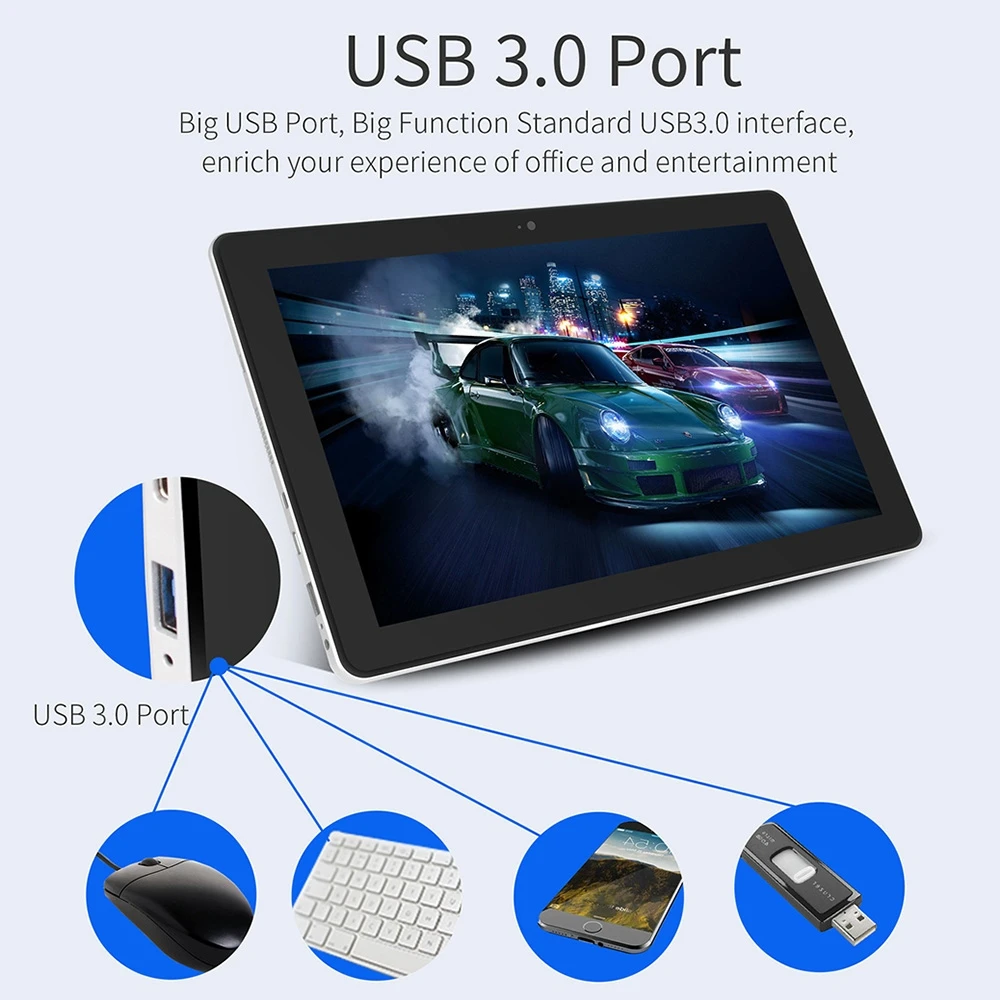 Планшет Jumper EZpad 6s Pro, 11,6 дюймов, 6 ГБ ОЗУ, 128 Гб ПЗУ, Windows 10, Intel Apollo Lake N3450, четырехъядерный, ips, 1920x1080
