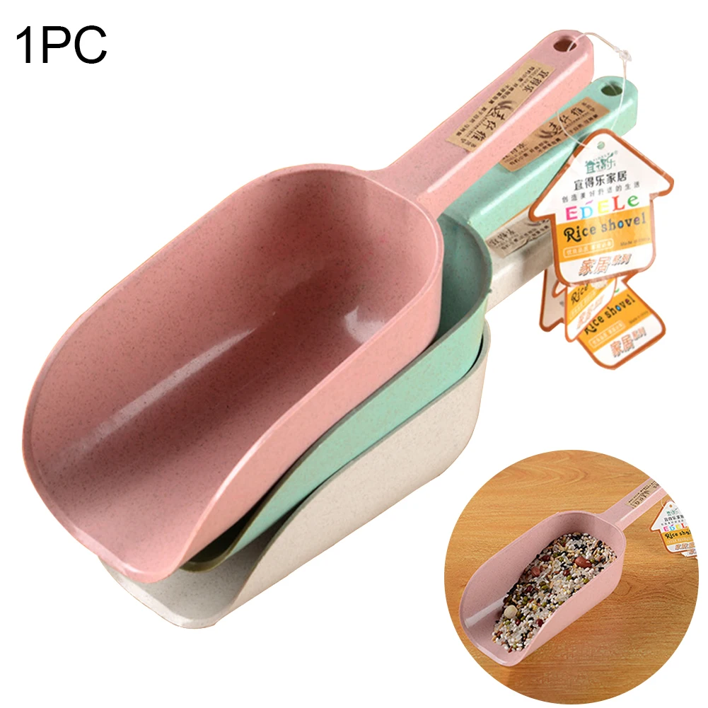 Супермаркет пшеничной соломы Большой эргономичная ручка муки зерна кофе Bean