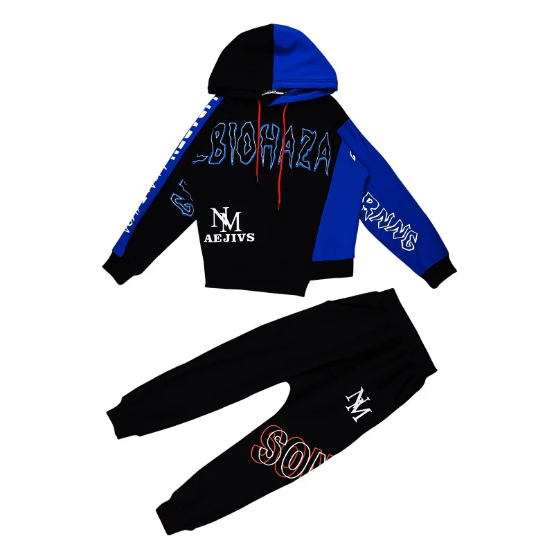 Children Tracksuit Boys Hoodies + Pants Casual Outfits Kids Spring Autumn Clothing Long Sleeve Sports Suits 8 10 12 13 Years |