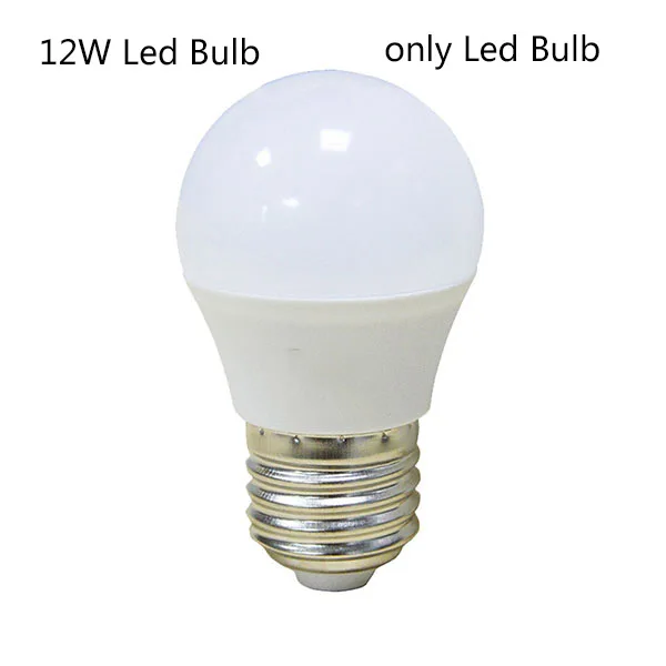 12W A60 Bulb Новое поступление, светодиодная Люстра для гостиной, спальни, кухни, droplight E27, светодиодное освещение, люстры, Потолочная люстра - Цвет абажура: 12W A60 Bulb