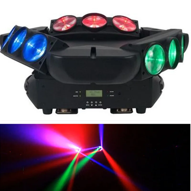 120 Вт RGBW 16/48 каналов светодиодный DMX512 активация звуком автоматический запуск мини