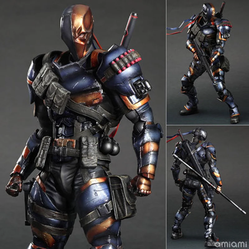 Deathstroke фигурки для игры в искусство Бэтмен Arkham Origins 25 см BJD коллекционные игрушки
