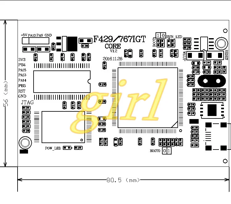 Плата разработки STM32 планшетофон с маленькой системой системная плата