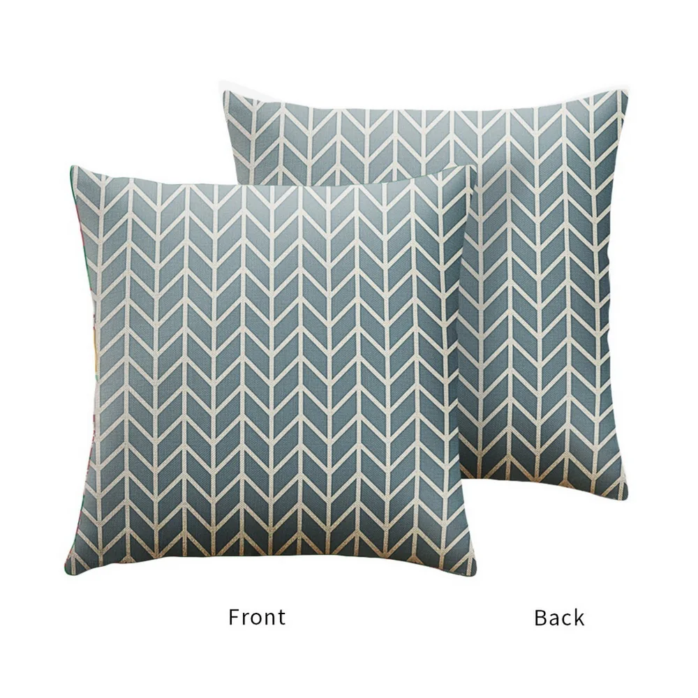 Didihou размером 45*45 см геометрические печатных чехлы Спальня Grometric полосатый диванные накидки на подушки с принтом подушки Чехол
