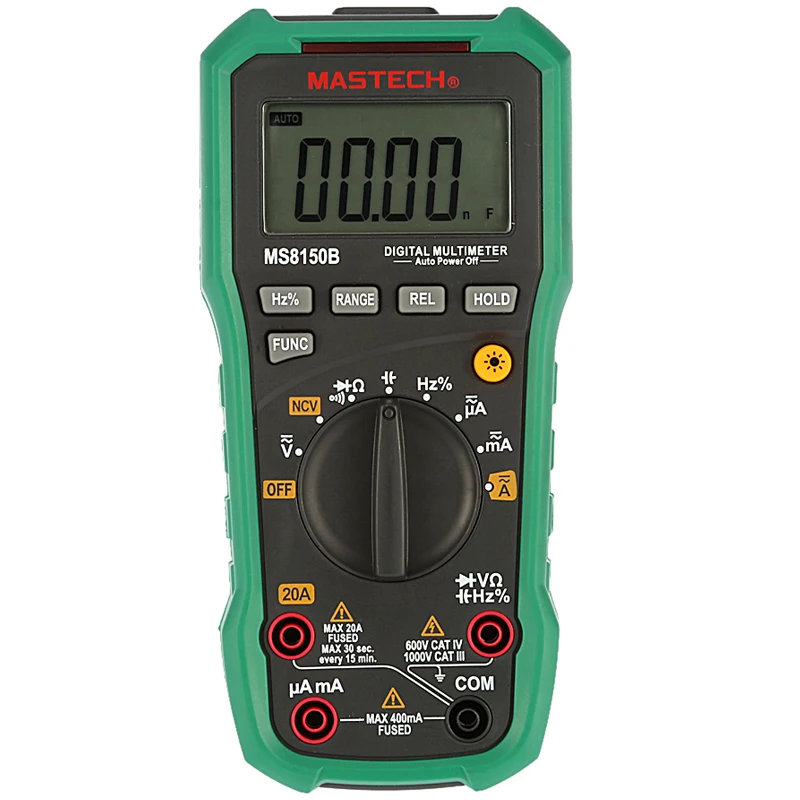 Цифровой Мультиметр Mastech MS8150D портативный тестер с автоматическим выбором