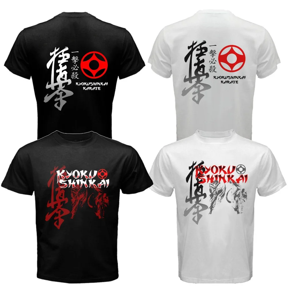 

Kyokushinkai Kyokushin Kai Kan Karate One Hit Kill Mma Mix Martial Art 2019 Hot Sale New Men Fashion Summer Print Cotton T Shirt