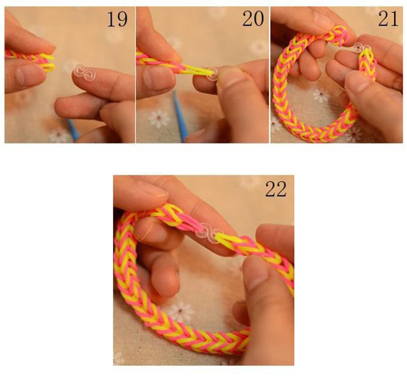 Bandas de goma para telar para ni&ntilde;a, regalo para ni&ntilde;a, banda el&aacute;stica para tejer, pulsera de encaje, goma de juguete para pulseras, conjunto de material artesanal, 600 Uds.-5