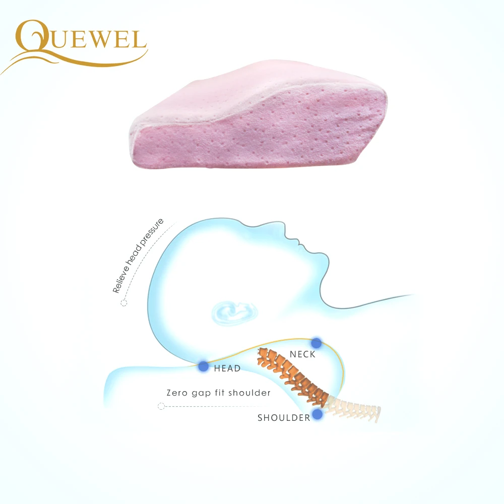 Eyelash Memory Pillow Slow Rebound Memory Foam Pillows Professional Eyelash Extension Special Pillow Grafted Salon/Sleeping Use