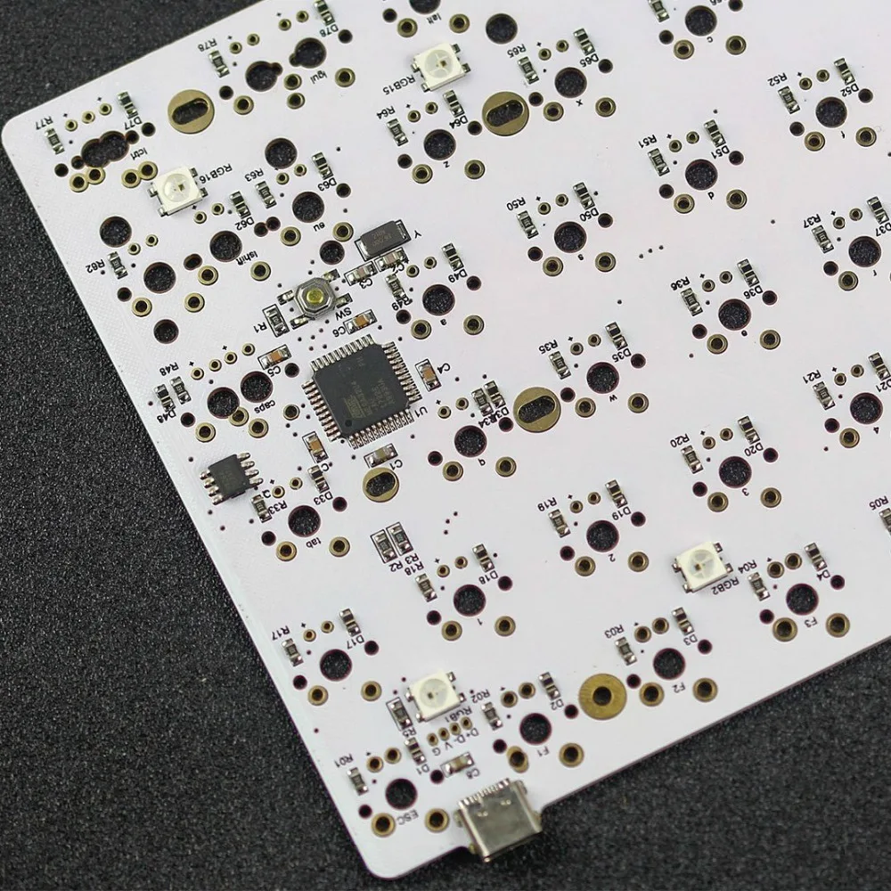 KBD75 V2 PCB type-C Интерфейс для пользовательской механическая клавиатура cherry mx