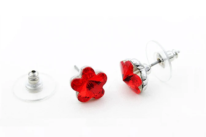 Модные кристаллами от Сваровски в форме цветка ювелирные наборы для женщин