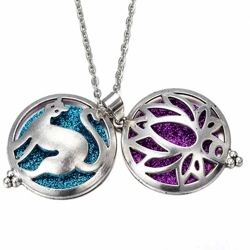 Ароматерапия Древо жизни ожерелье кулон эфирное масло парфюм Арома диффузор DIY