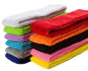 5 шт./лот эластичные повязки на голову унисекс для спортзала йоги хлопковые