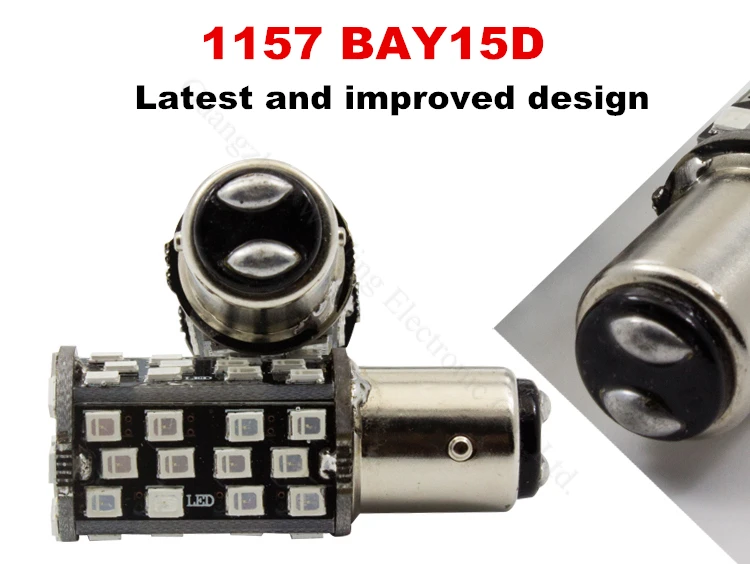 WLJH 2x Led Canbus 1157 BAY15D задний стоп-светильник стоп-сигнал для hyundai Tucson Elantra Sonata Accent Genesis Coupe Santa Fe
