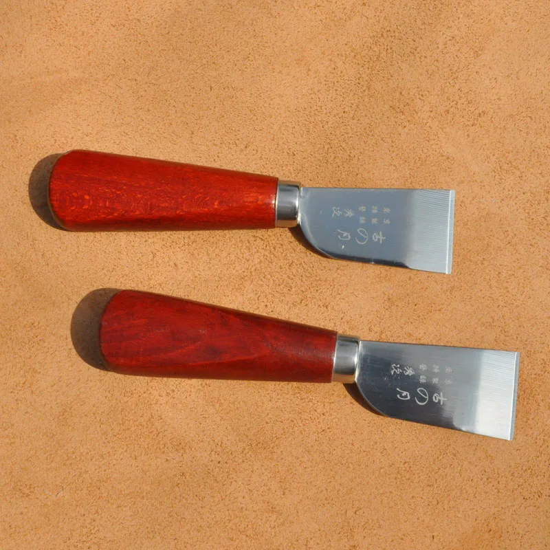 Инструменты сделай сам для работы с кожей острый нож ручной работы|skiving knife|leather