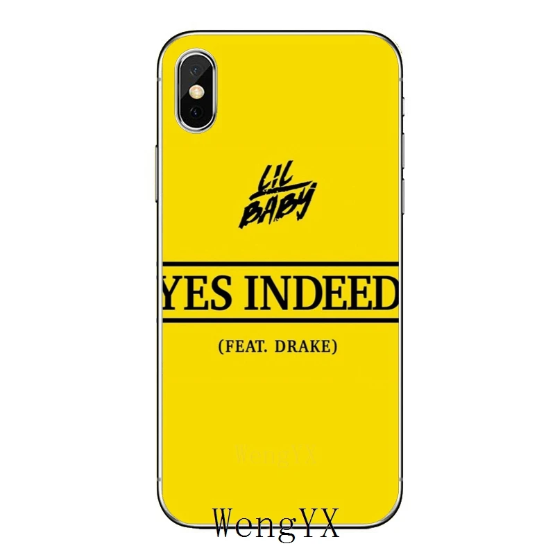 Lil Baby Rapper хип-хоп тонкий, из ТПУ, мягкий чехол для телефона Apple iPhone X XR XS Max 8 7 6s 6 plus SE 5S 5c 5 4S 4