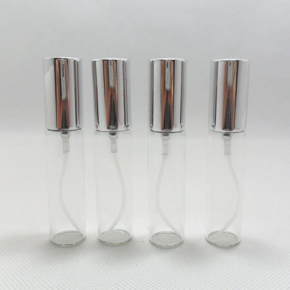 12x10 мл многоразовые Пустые прозрачные стеклянные флаконы распылители для духов с