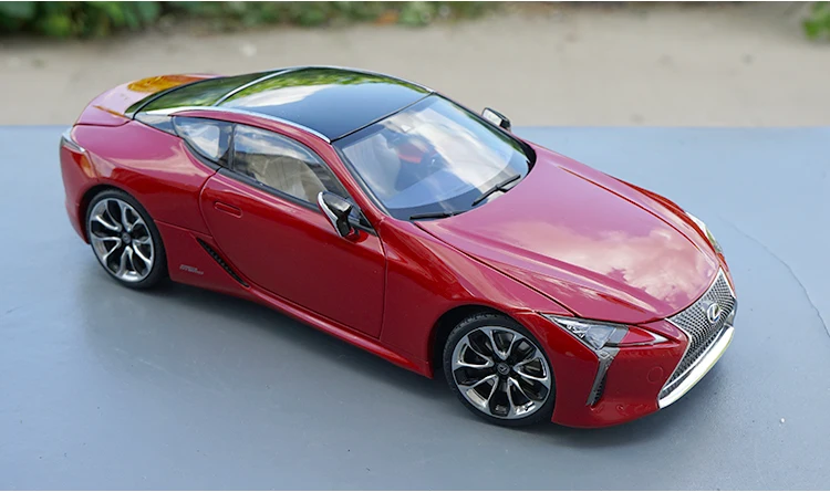 Изысканный подарок 1:18 LEXUS LC500h сплав модель автомобиля, высокая имитация металлическая модель автомобиля, расширенная коллекция и подарок