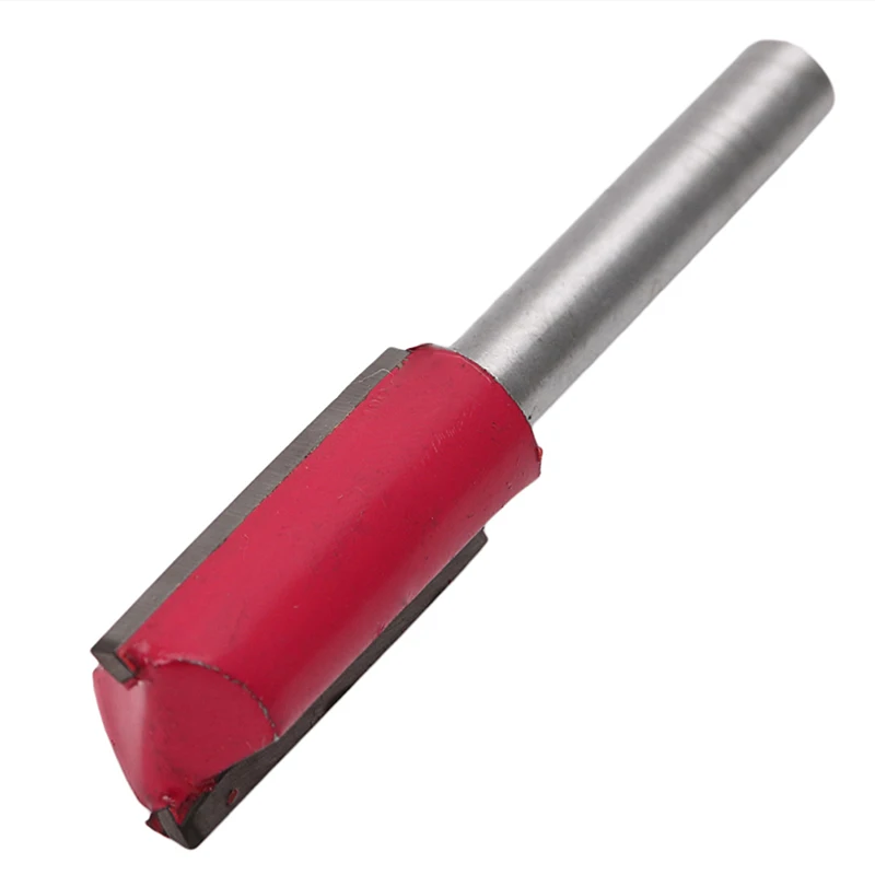 1/4 &quotхвостовик 1/2&quot лезвие для обработки древесины двойной флейты прямой фрезы