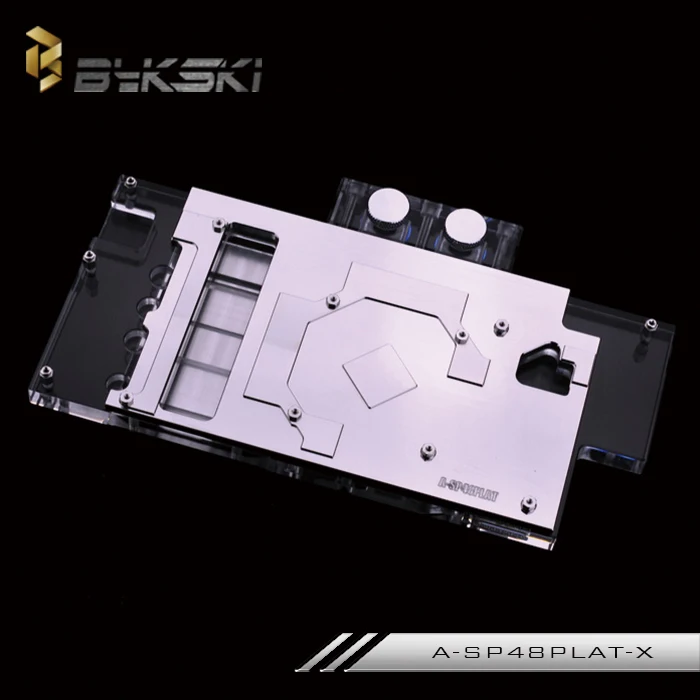 Блок водяного охлаждения Bykski A-SP48PLAT-X GPU для Sapphire Nitro + Radeon RX480 | Компьютеры и офис
