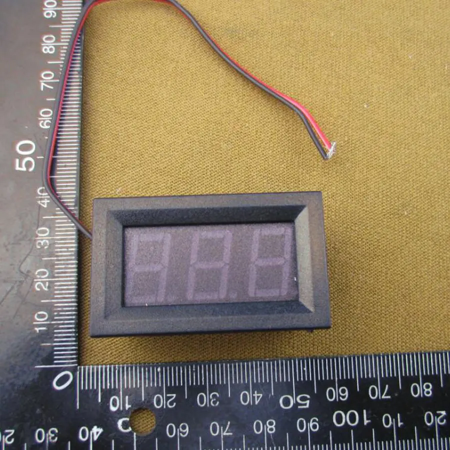 100 шт. цифровой вольтметр с ЖК дисплеем DC 0 56 30 в|digital voltmeter|lcd dcled panel meter |
