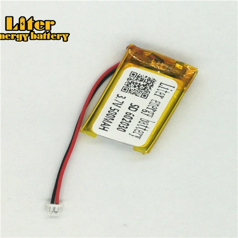 ZH1.25 3 7 V 500mAh 602030 перо для чтения с литиевой полимерной батареей разъемом записи