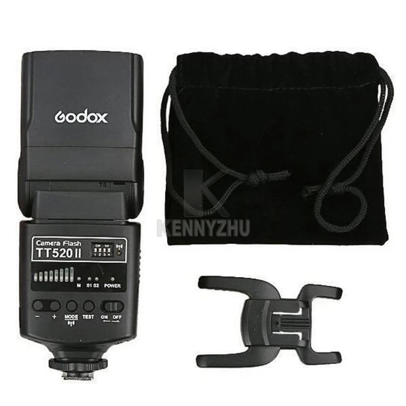 Беспроводной передатчик GODOX TT520 II + RT ТРИГГЕРНАЯ Вспышка Speedlite для DSLR камер Canon Nikon