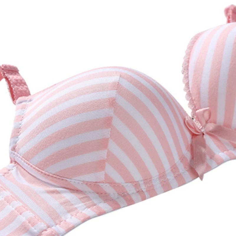 Женский комплект Бесшовного нижнего белья в полоску с регулируемой