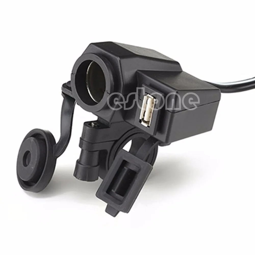 

Waterproof Motorcycle USB Cell phone GPS Cigarette Lighter Charger New