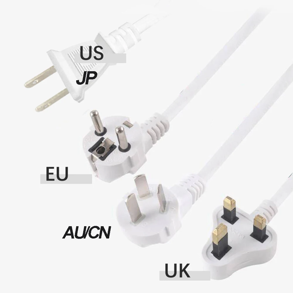Силовая полоса, умная USB розетка, адаптер, защита от перенапряжения, 3 AC, универсальные розетки с USB, электрическая вилка, EU/US/UK/AU, удлинитель, 2 м