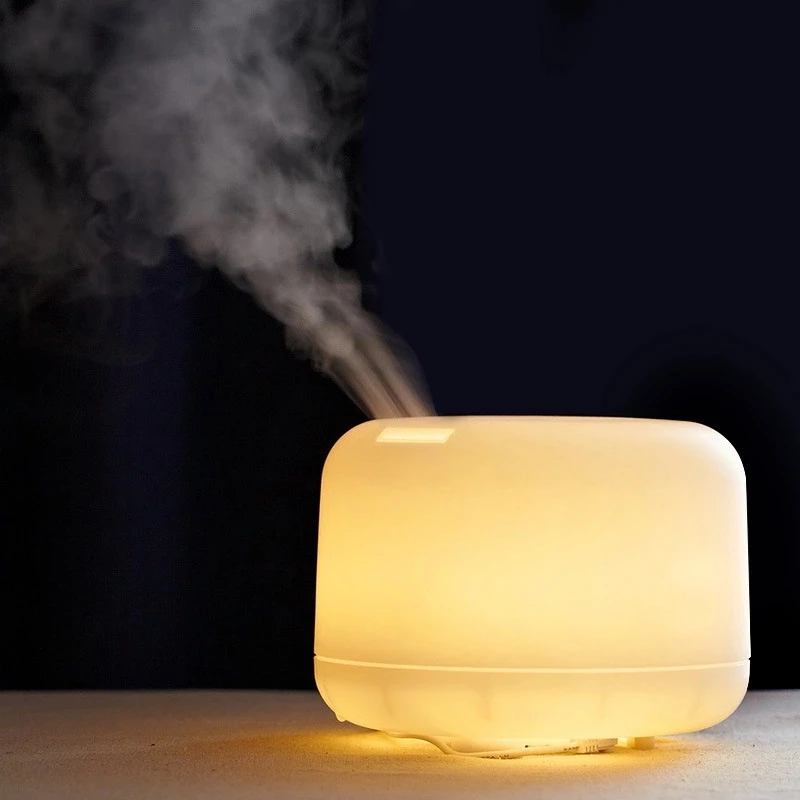 ZIFENGZHILIAN 300ML Remote Control Ultrasonic Air Humidifier With 7 Color Lights Aromatherapy Essential Oil Aroma Diffuser | Бытовая
