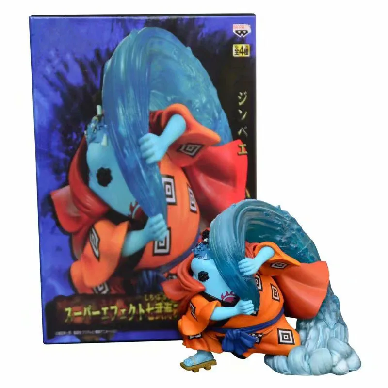 4 шт./компл. Аниме One Piece Shichibukai Marshall D учить боа ханкоу Jinbe Sir крокодил фигурки модели