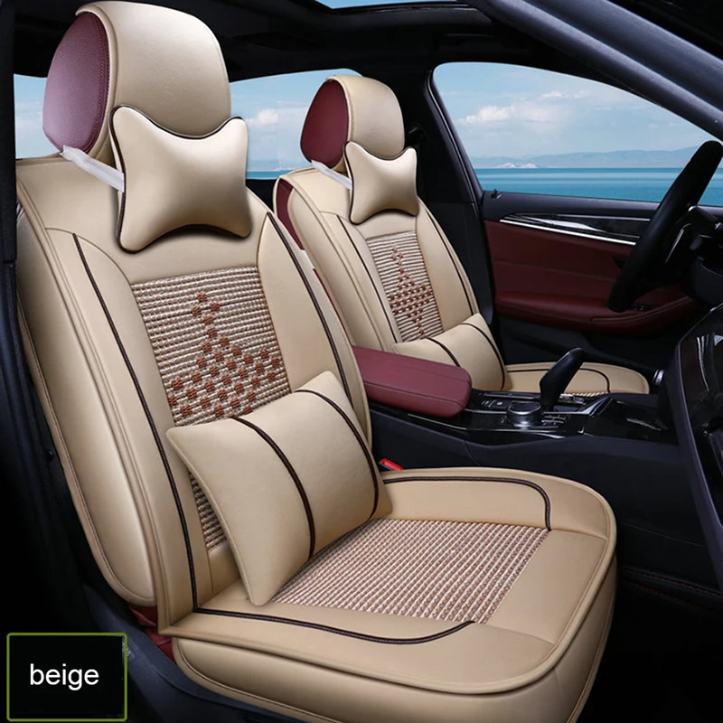 Чехлы на сиденья автомобиля Ice silk Защитные чехлы для volvo v50 XC60 XC90 S60L S90 V40 V60 S60 V70 s40 s60