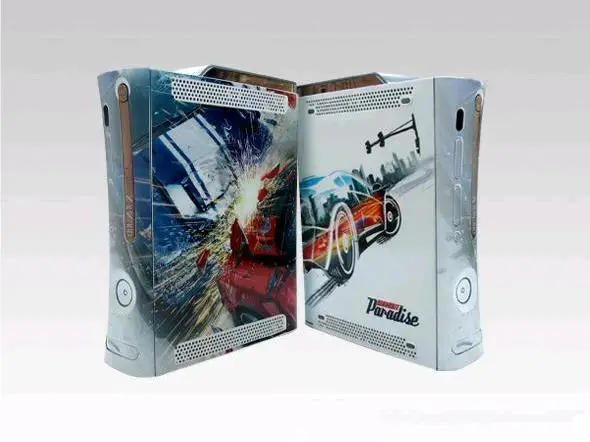 Paradise Car 041 виниловая Защитная Наклейка для Microsoft Xbox 360 оригинальные наклейки fat Skin s