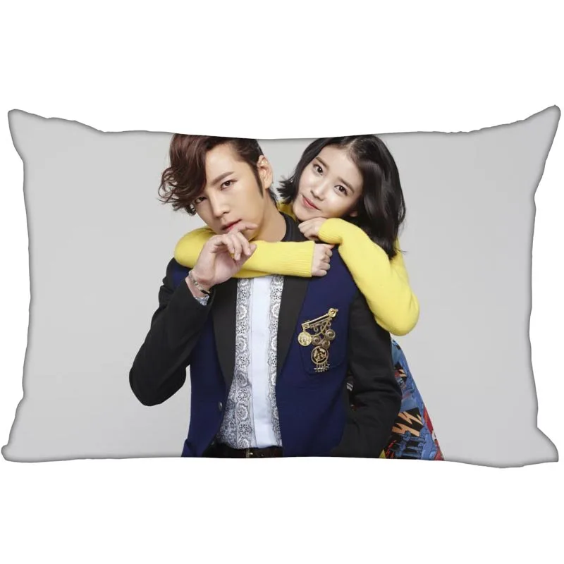 Горячая KPOP Jang Keun Suk Наволочка декоративная наволочка на молнии атласная на заказ ваше изображение больше размера - Цвет: 4