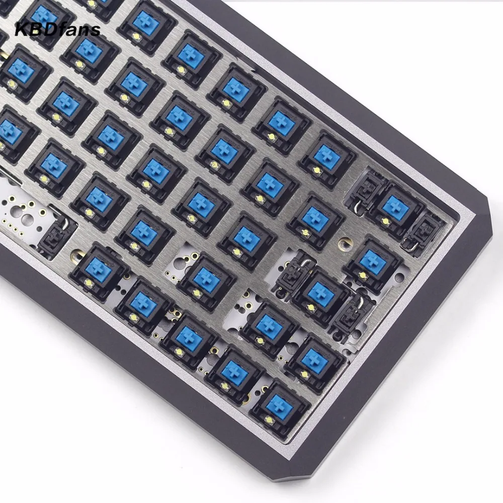 KBDfans полностью собранная 5 градусов механическая клавиатура cherry swich box