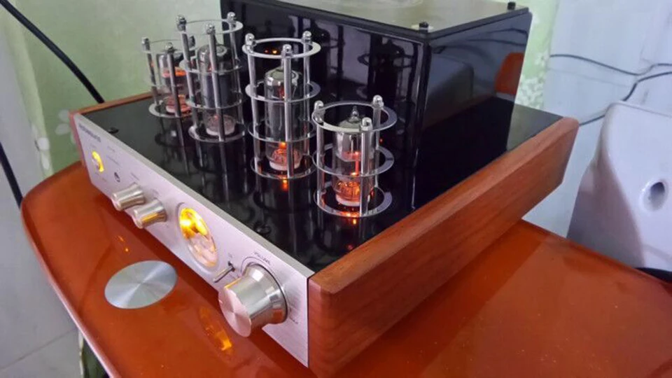 Nobsound MS-10D ламповый усилитель аудио усилитель мощности 25 Вт* 2 вакуумные усилители поддержка 110 В или 220 В Hifi усилитель MS 10D
