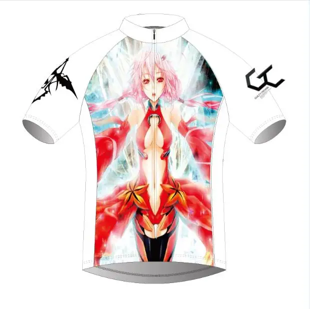 3 На заказ Guilty Crown велосипедная одежда Япония мужская велосипедная футболка набор короткий рукав спорт на открытом воздухе быстросохнущая MTB - Цвет: 3