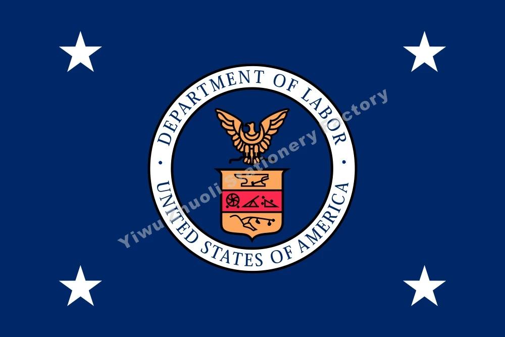 

US Secretary of Labor Flag 3ft X 5ft Polyester Banner Flying 150* 90cm Custom Flag Outdoor