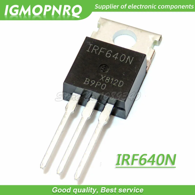 10 шт. IRF640N IRF640 IRF640NPBF MOSFET MOSFT 200 в 18A 150mOhm 44.7nC TO-220 новый оригинальный | Электронные